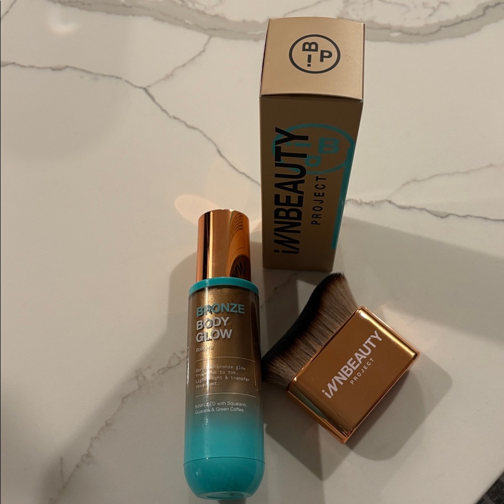 INNBEAUTY PROJECT Bronze Body Glow Moisturizer - Gold and Blue - Picture 4 of 4